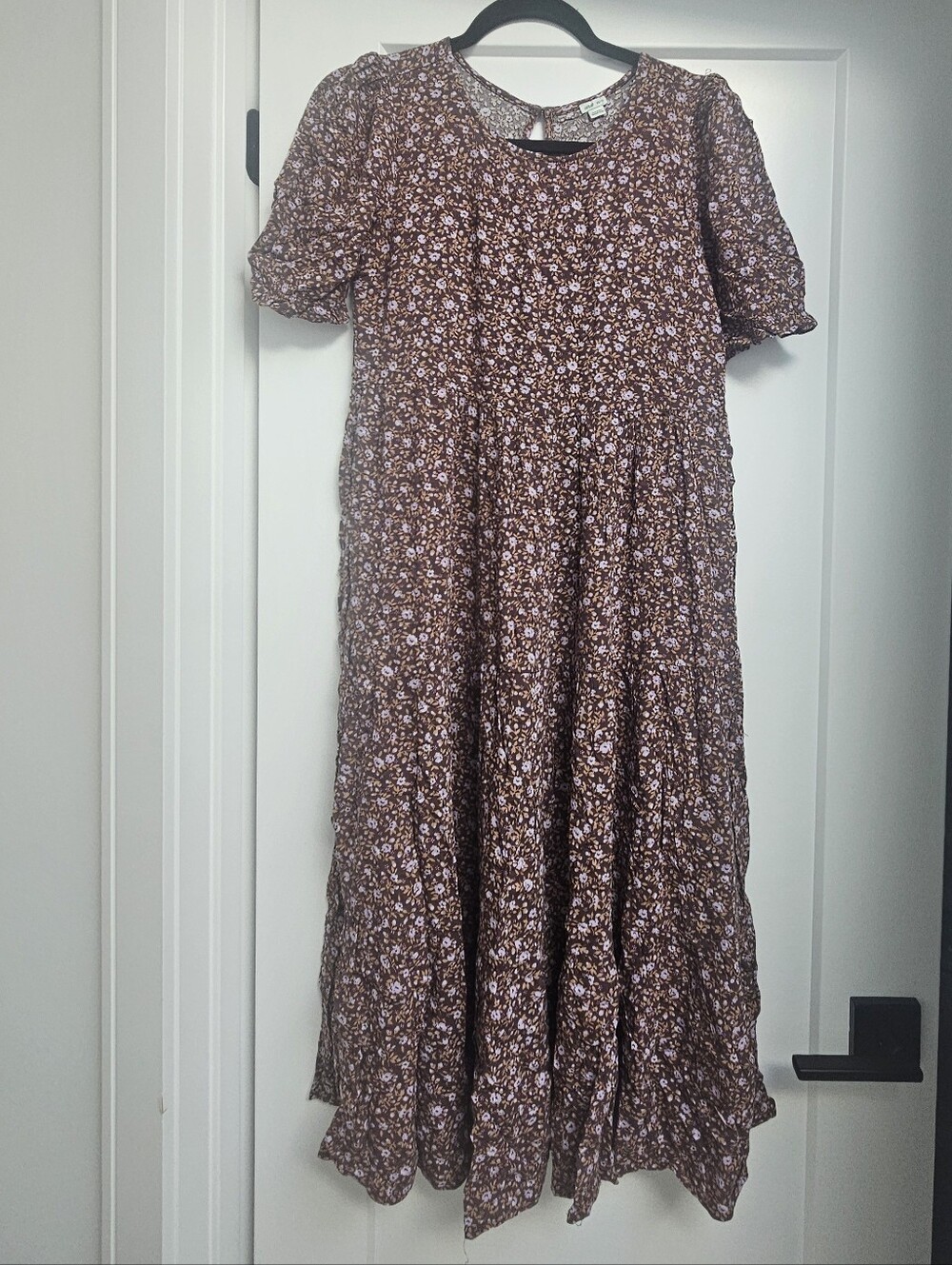 AERIE Floral Maxi Dress Cottagecore Bohemian XS NWT AE